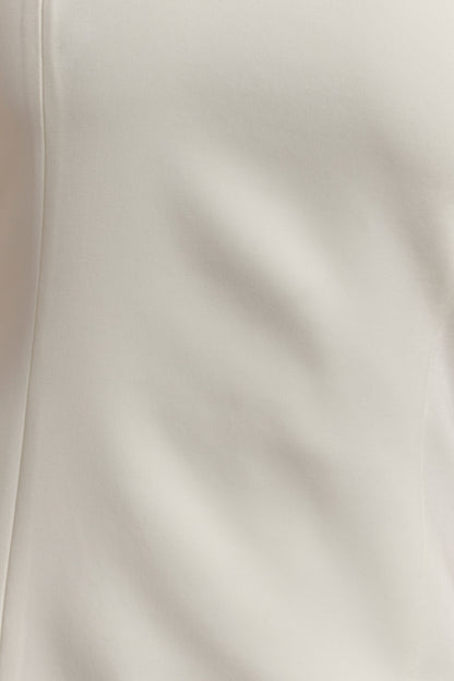 Robe Baker à épaules dénudées - Ivoire