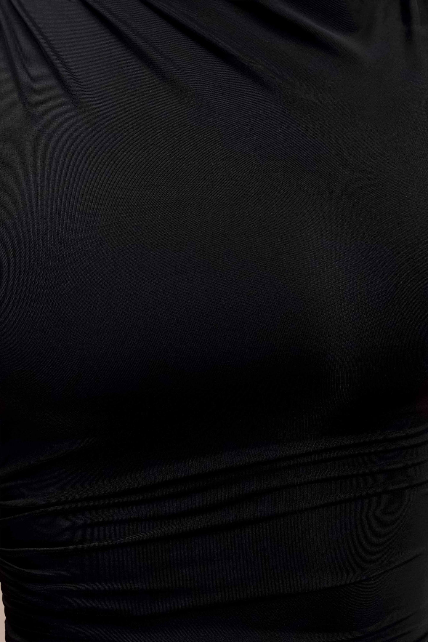 Robe Maxi Kaia en Jersey Découpe - Noir