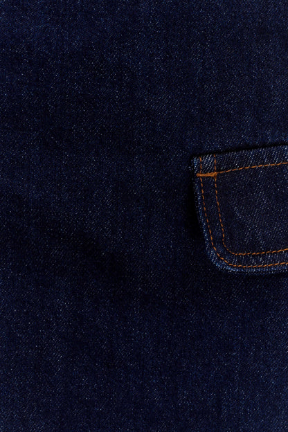 Rosalyn Mini Jupette en Jean - Bleu Indigo