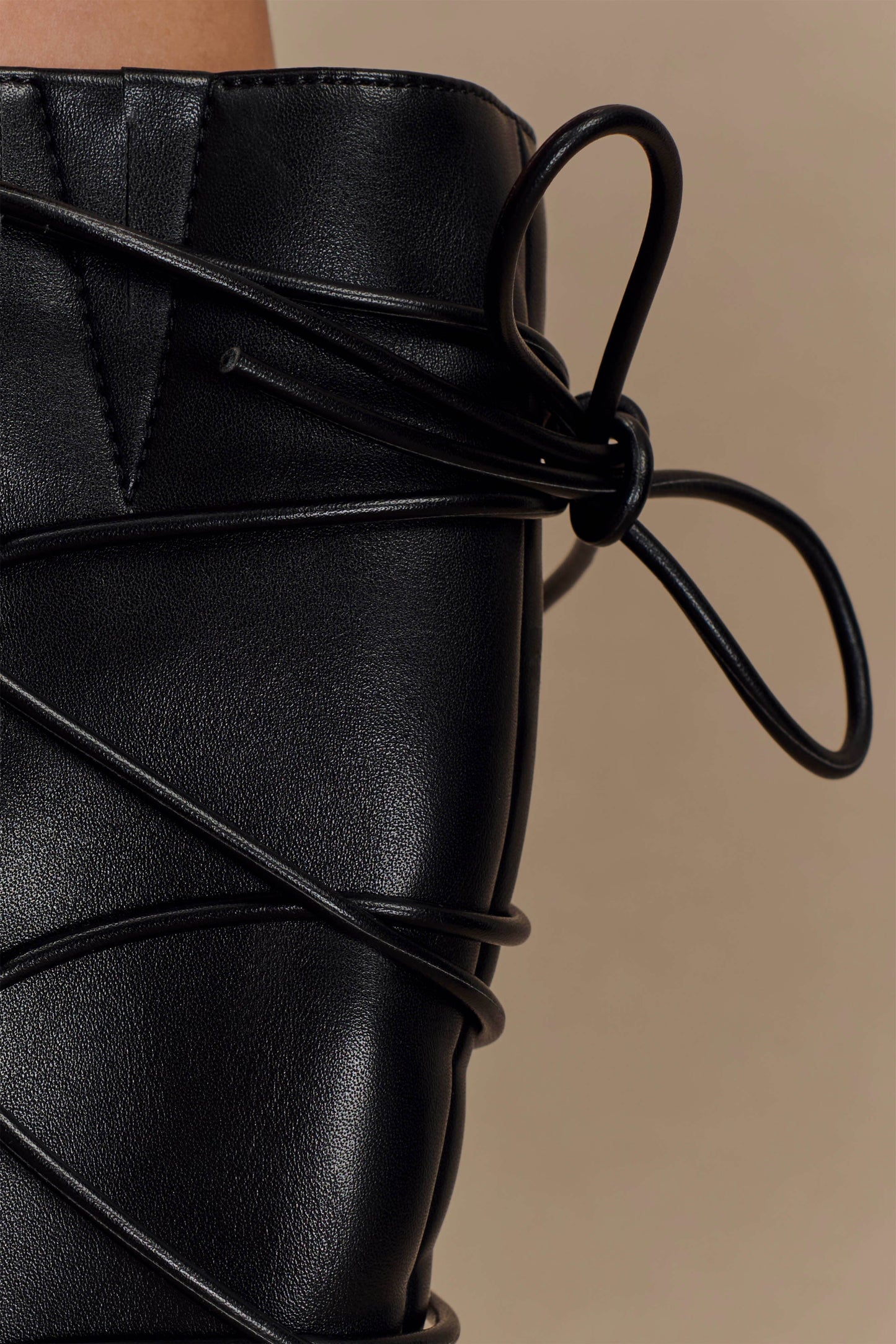 Bottes à lacets Nevaeh - Noir