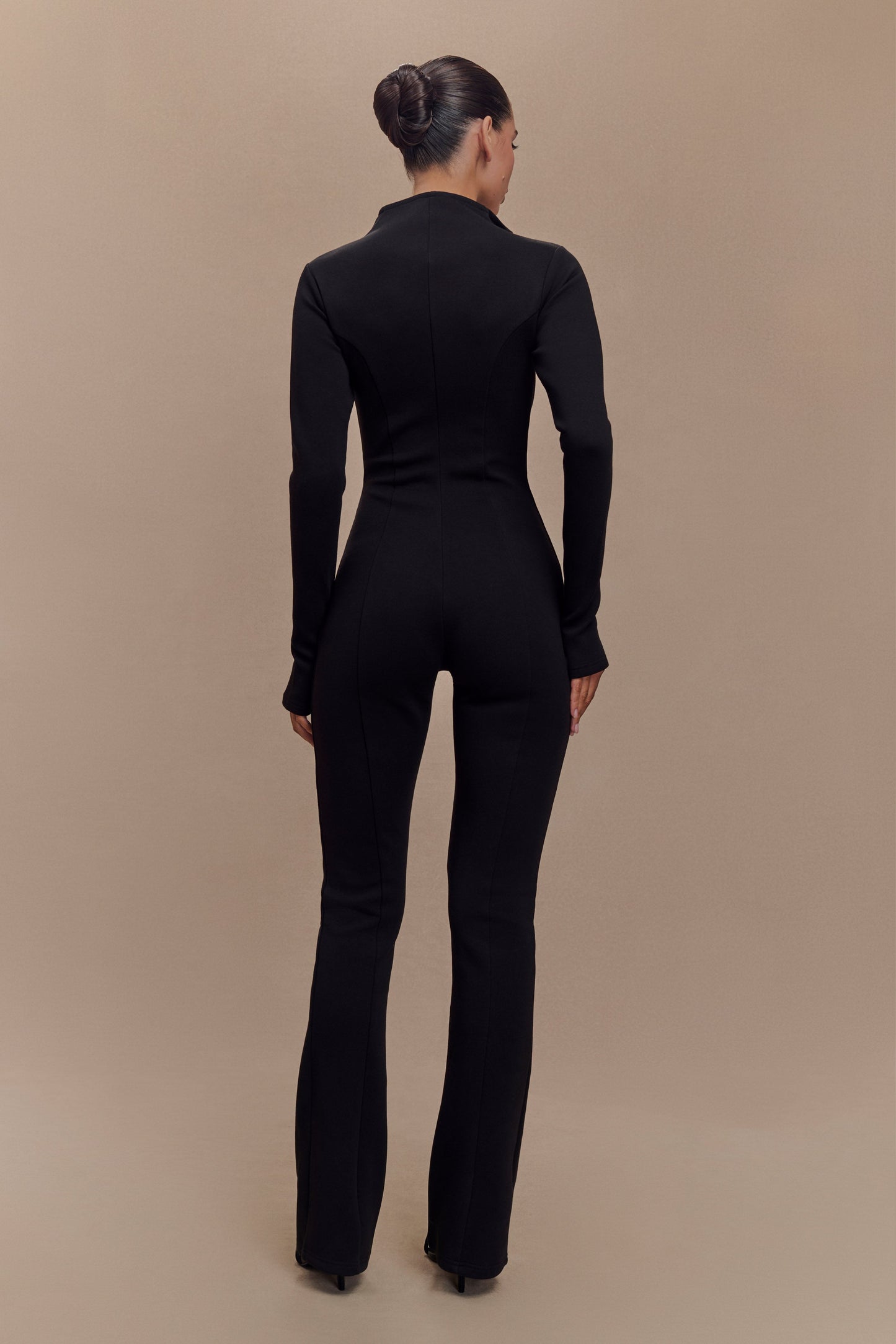 Combinaison en jersey de scuba Margaery - Noir