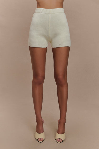 Noah - Short en Tricot - Ivoire