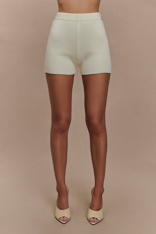Noah - Short en Tricot - Ivoire