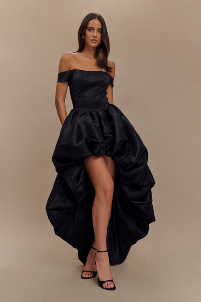 Robe Maxi Bulle Amelia - Noire