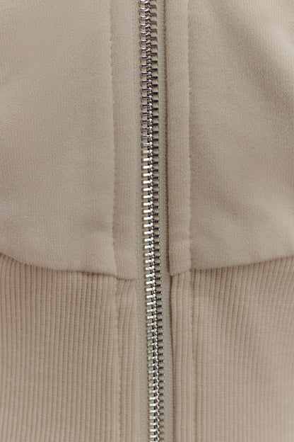 Sweat à capuche zippé Blake - Gris pierre