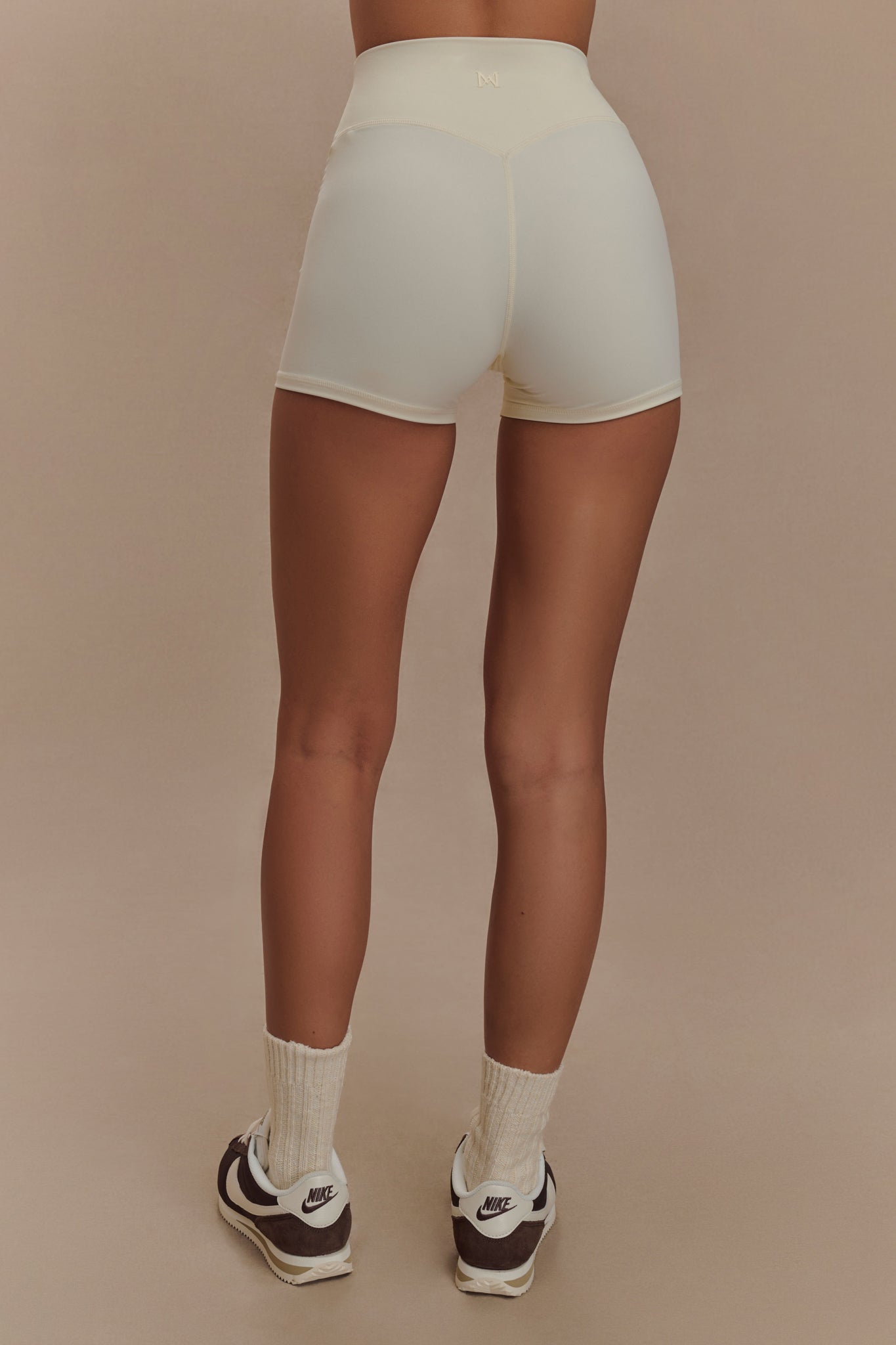 Short de cyclisme actif Orion - Ivoire