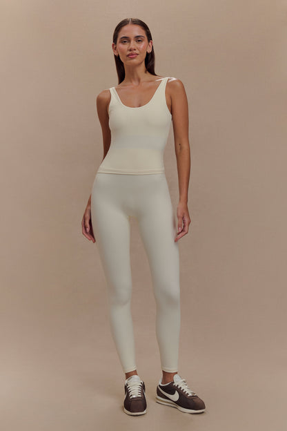 Leggings de sport Callie - Ivoire