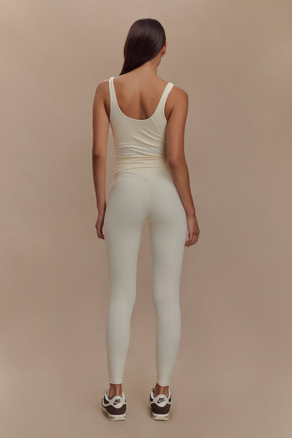Leggings de sport Callie - Ivoire