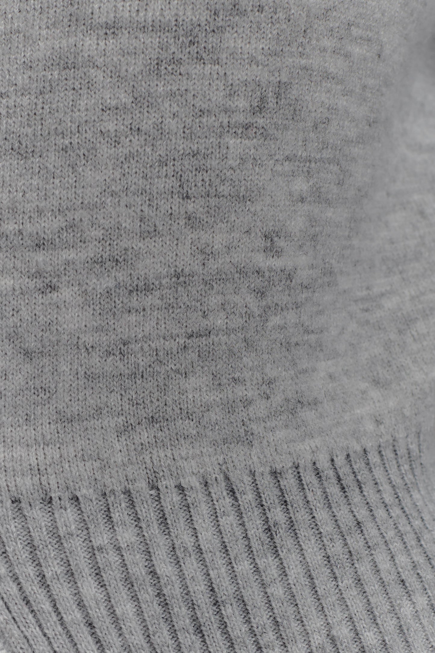 Cardigan oversize boutonné Alexia - Gris chiné