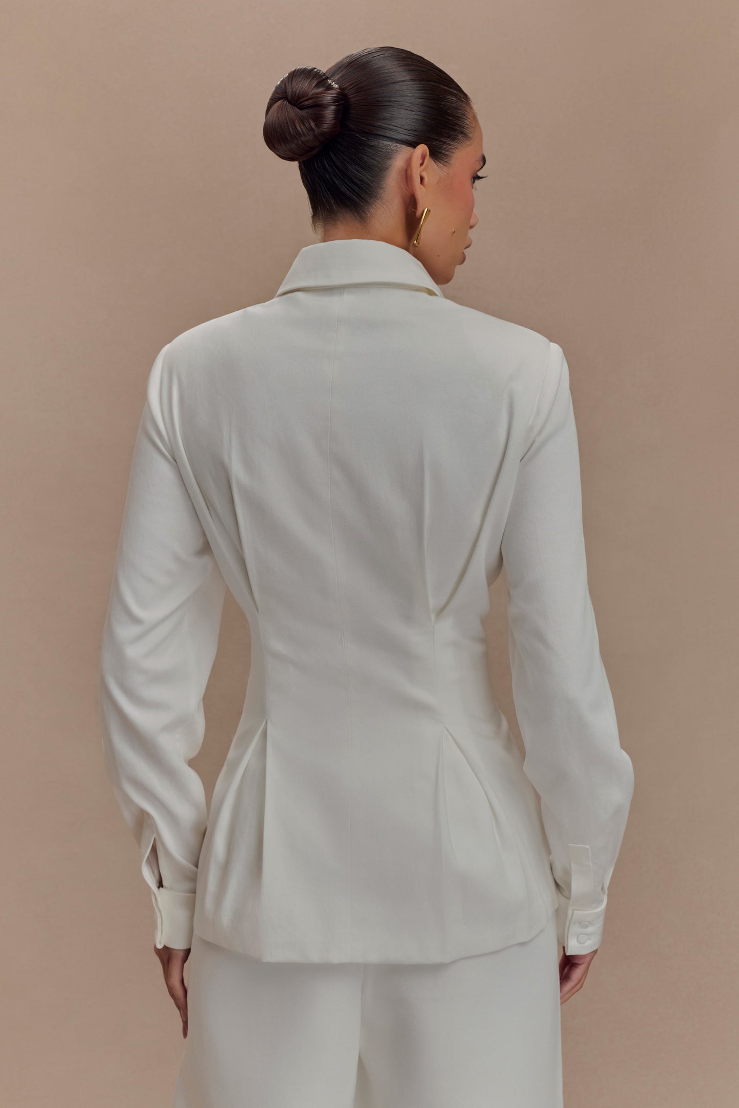 Chemise oversize Rhia - Blanche