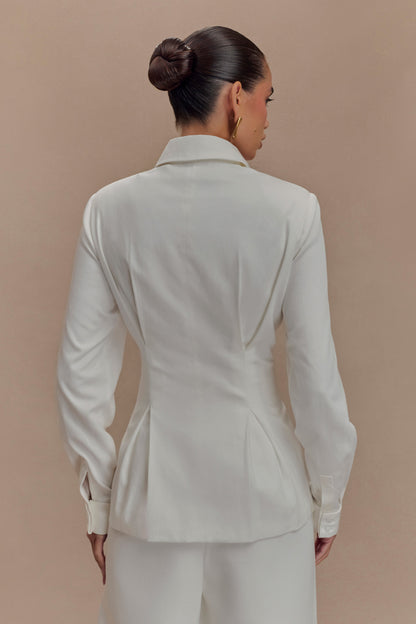 Chemise oversize Rhia - Blanche