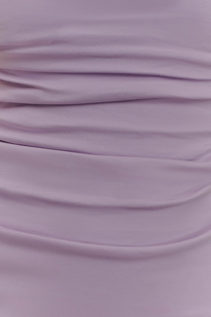 Robe Maxi Sans Manches à Col Haut Elliot - Lilas