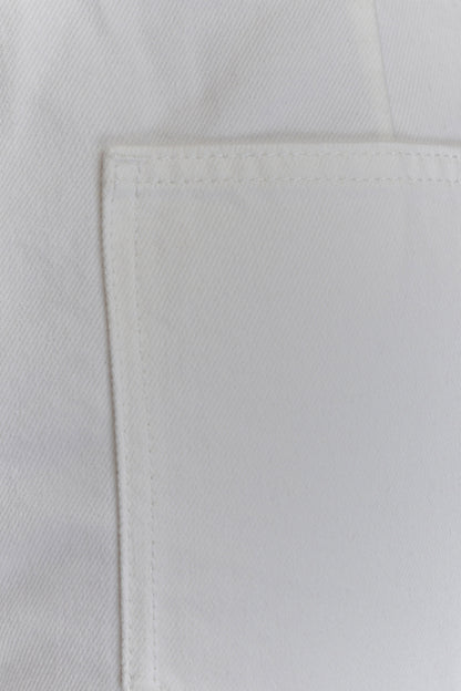Jeans en jean taille mi-haute Caitlin - Blanc