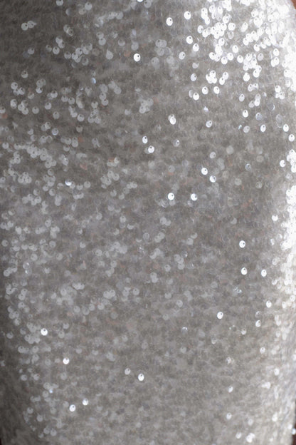 Makari Robe Maxi à Paillettes - Blanche