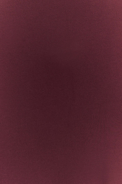 Robe Maxi Tamsin en Modal à Manches Courtes - Brun-Rouge
