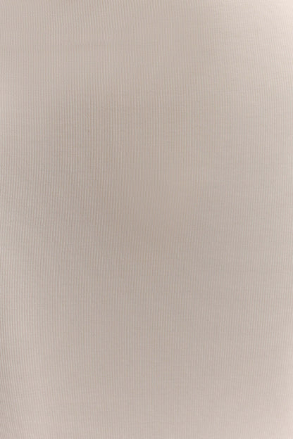 Robe midi en modal à une épaule Anastasia - Ivoire