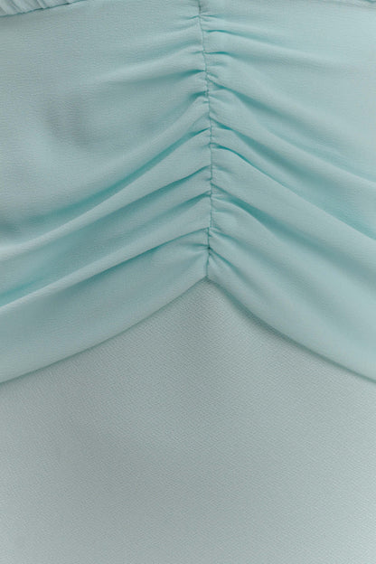 Robe Maxi Monique - Bleu Glace