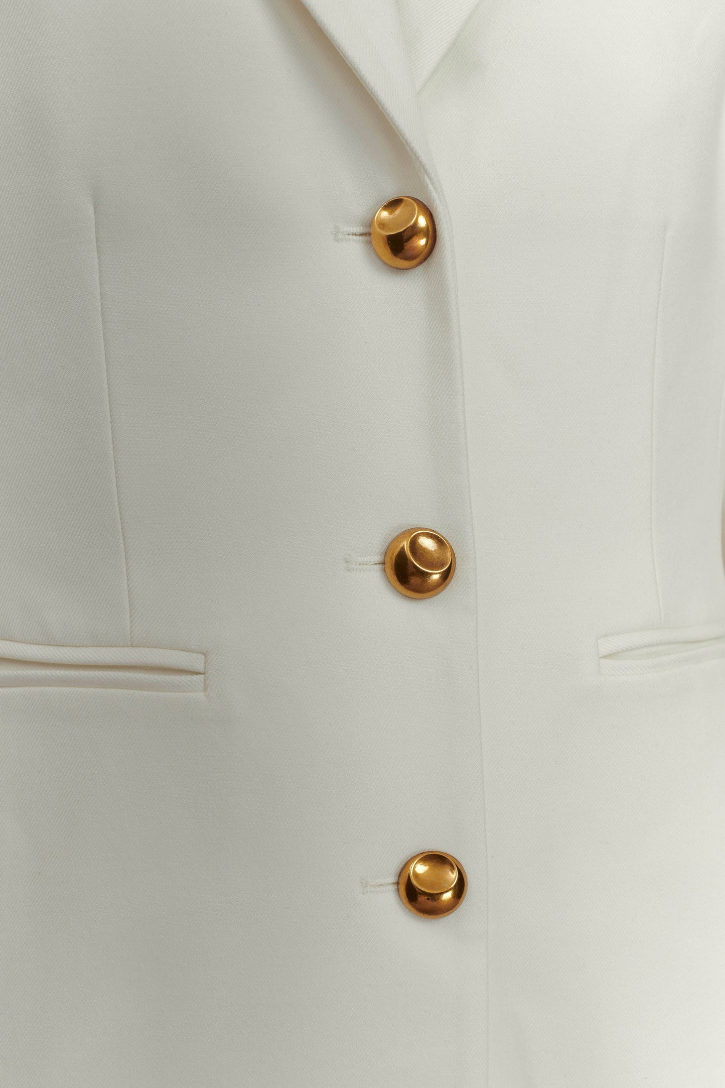 Blazer à taille ajustée Bellamy - Ivoire