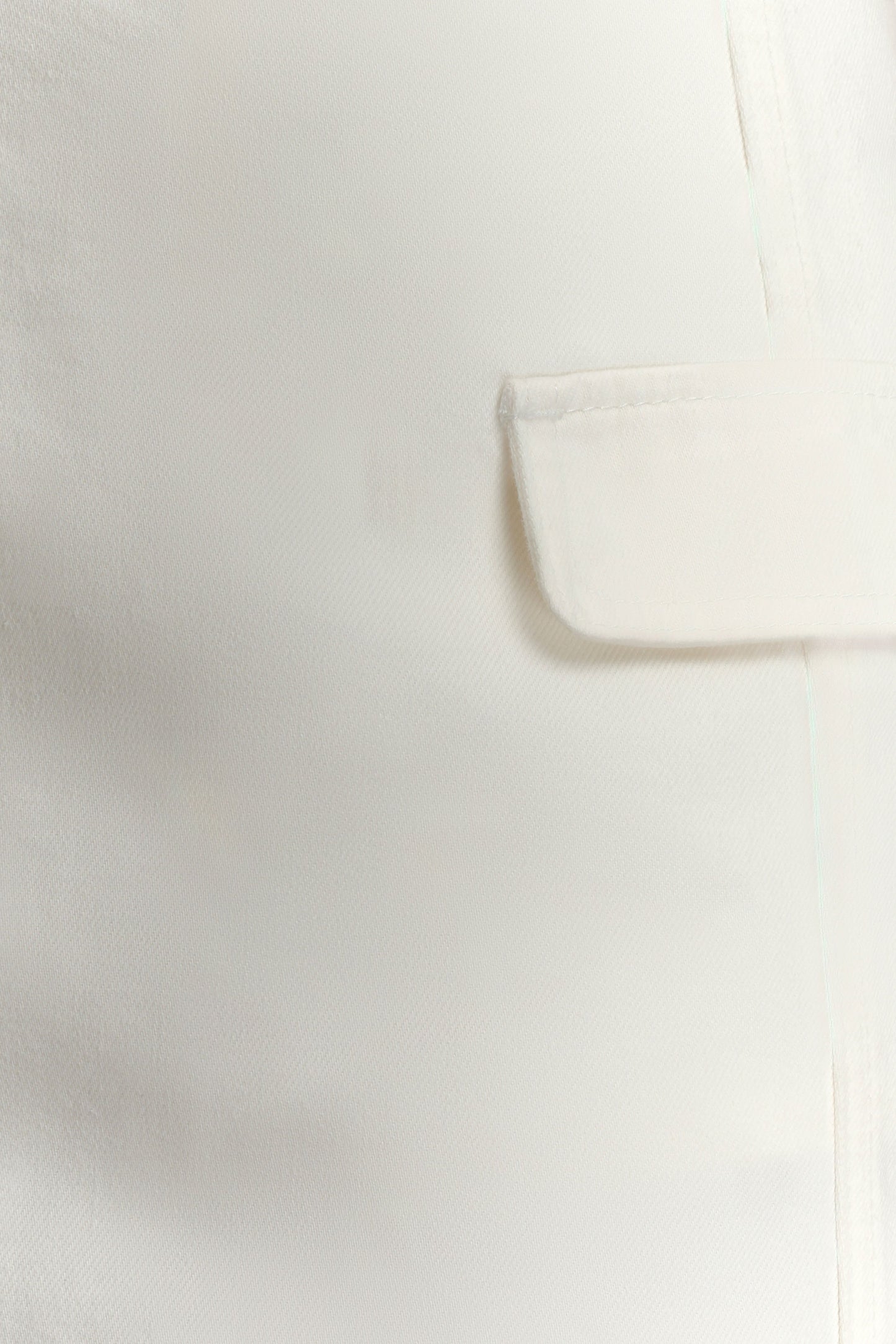Rosalyn Mini-jupe-short en jean - Blanc