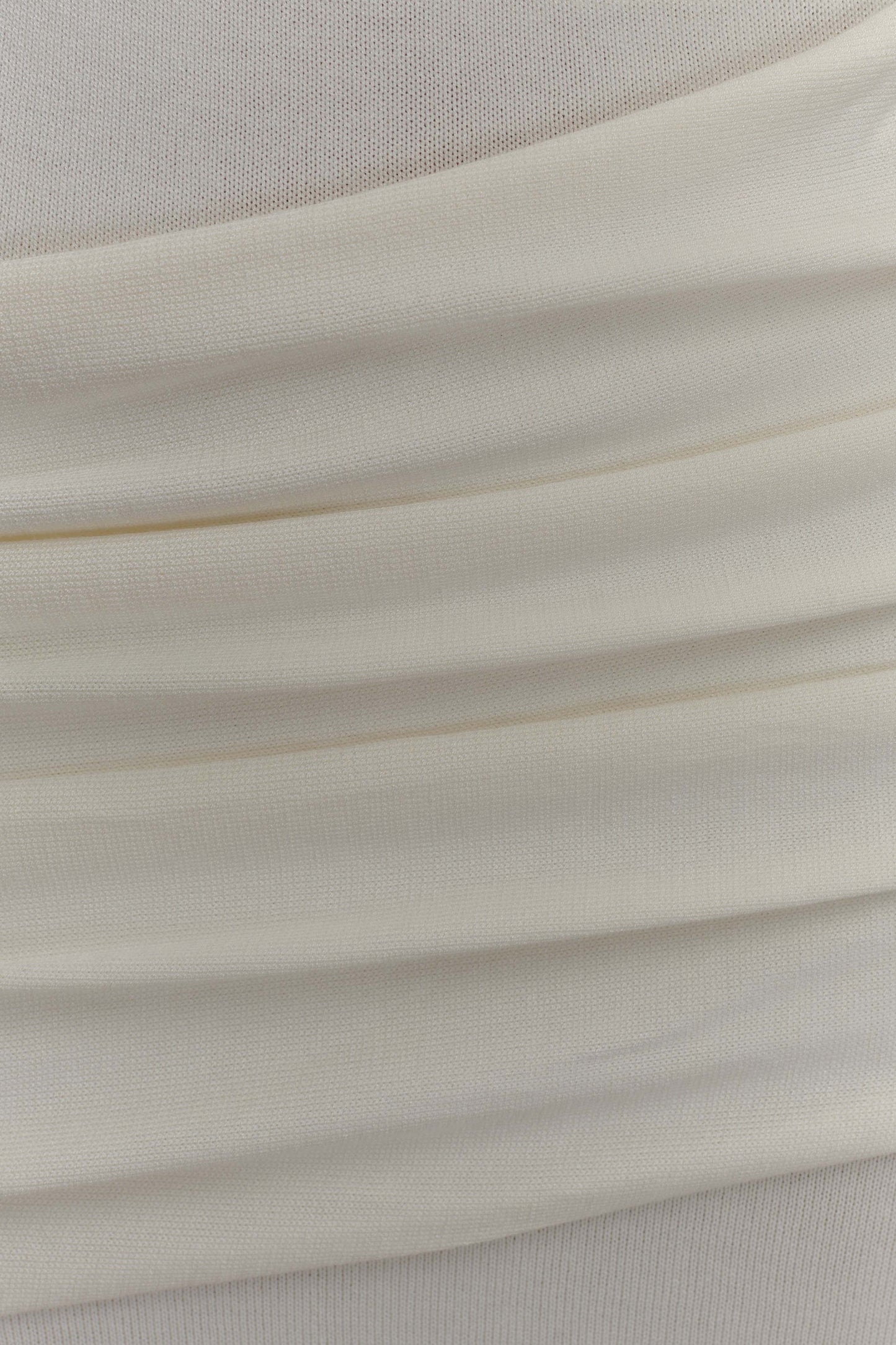 Jupe Maxi Tricot Plissée Irene - Ivoire