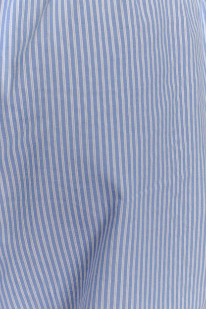 Pantalon à larges jambes Hansen - Rayures bleues