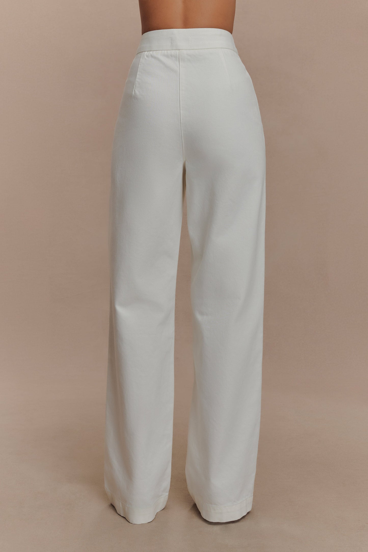 Rayne - Jeans en jean à jambes larges - Blanc