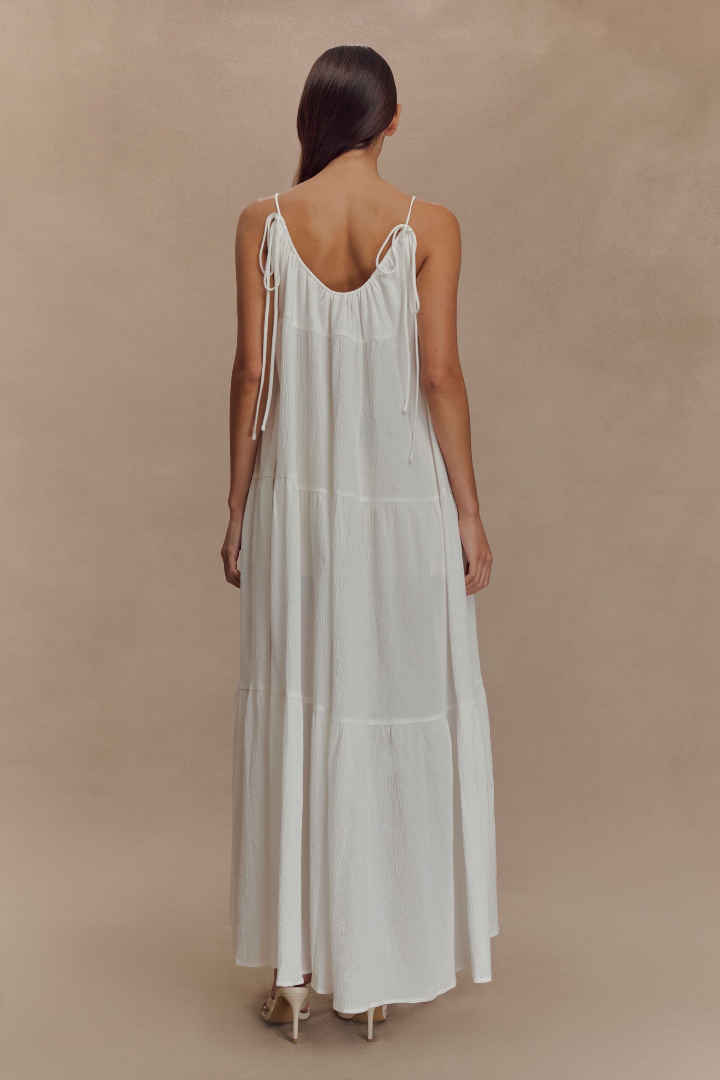 Haut Lenny à nouer devant - Blanc