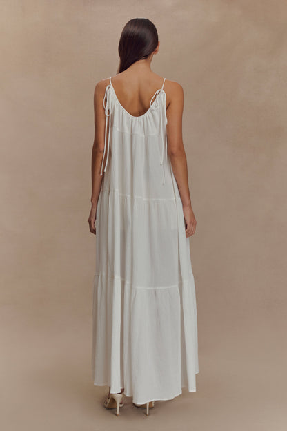 Haut Lenny à nouer devant - Blanc