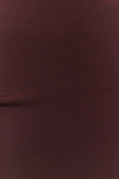 Haut à torsade Slinky de Haven - Chocolat