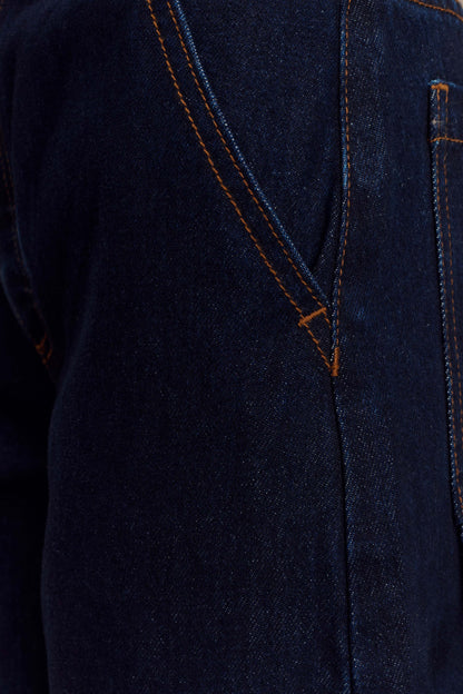 Jeans Barrel Renata - Bleu Indigo