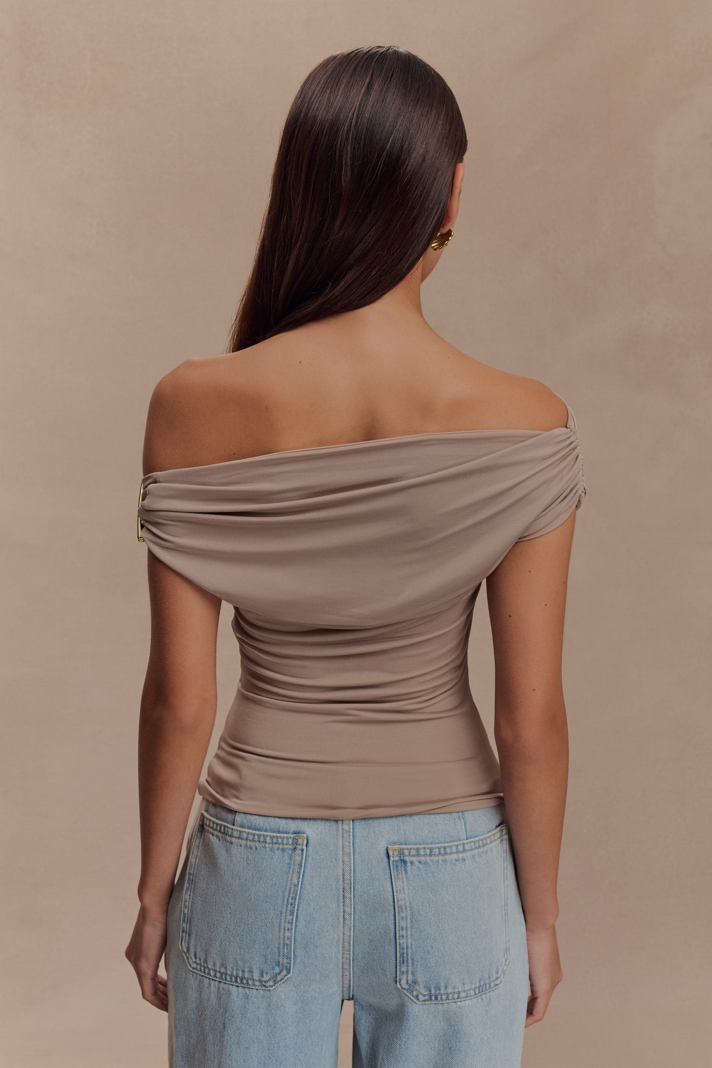 Top Kinsley Slinky avec accessoires - Taupe