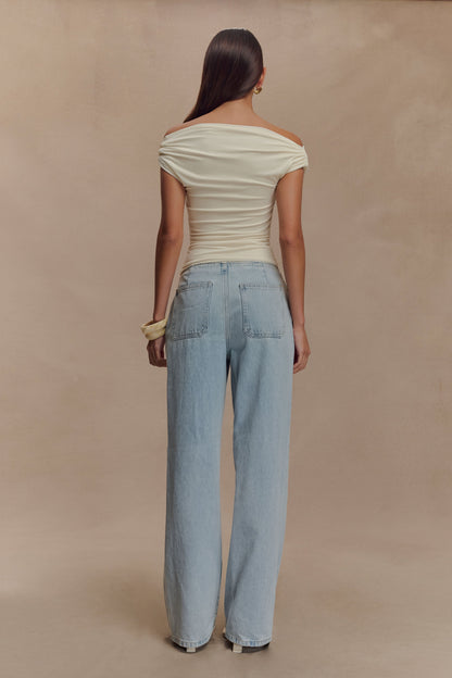 Top Kinsley Slinky avec accessoires - Ivoire