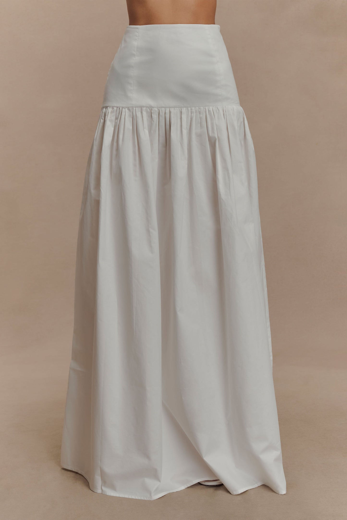 Jupe Maxi Automne - Blanche