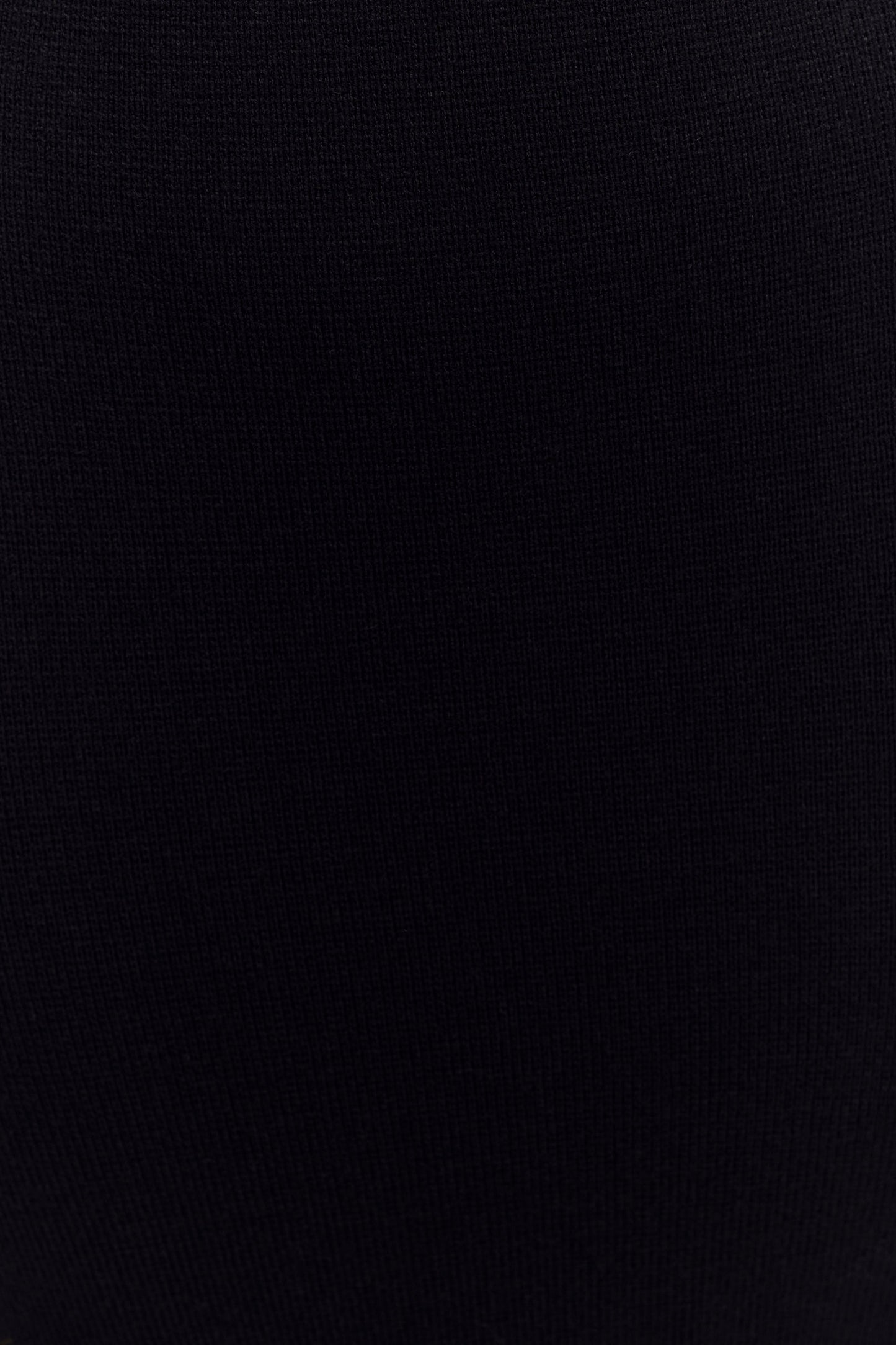Justine - Haut en Tricot avec Ceinture - Noir