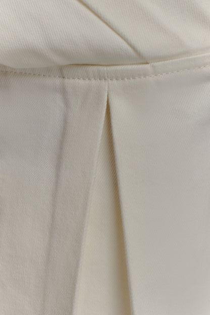 Rayne Haut en jean à épaules dénudées - Blanc