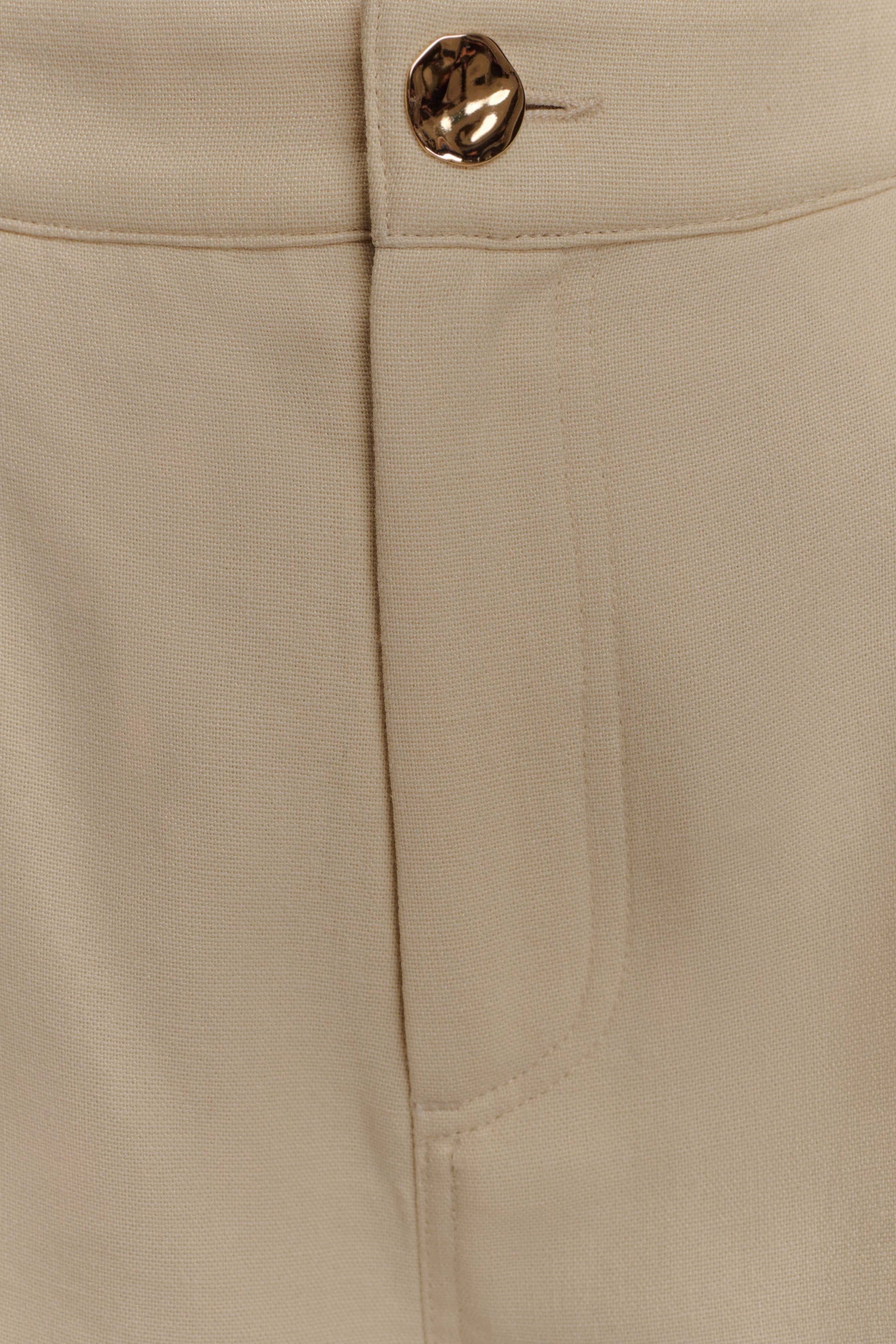 Shorts en lin Andina - Beige naturel