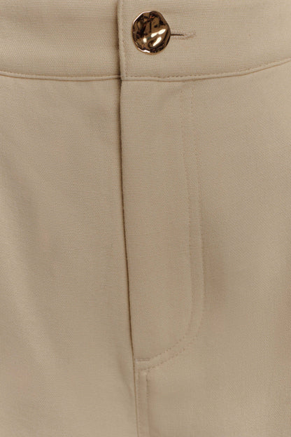Shorts en lin Andina - Beige naturel