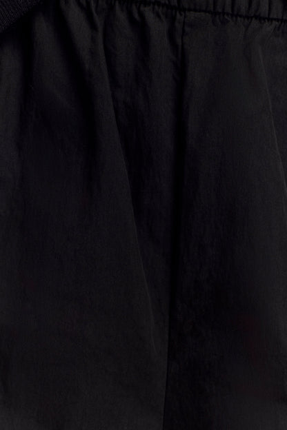 Pantalon large en coton Campbell - Noir