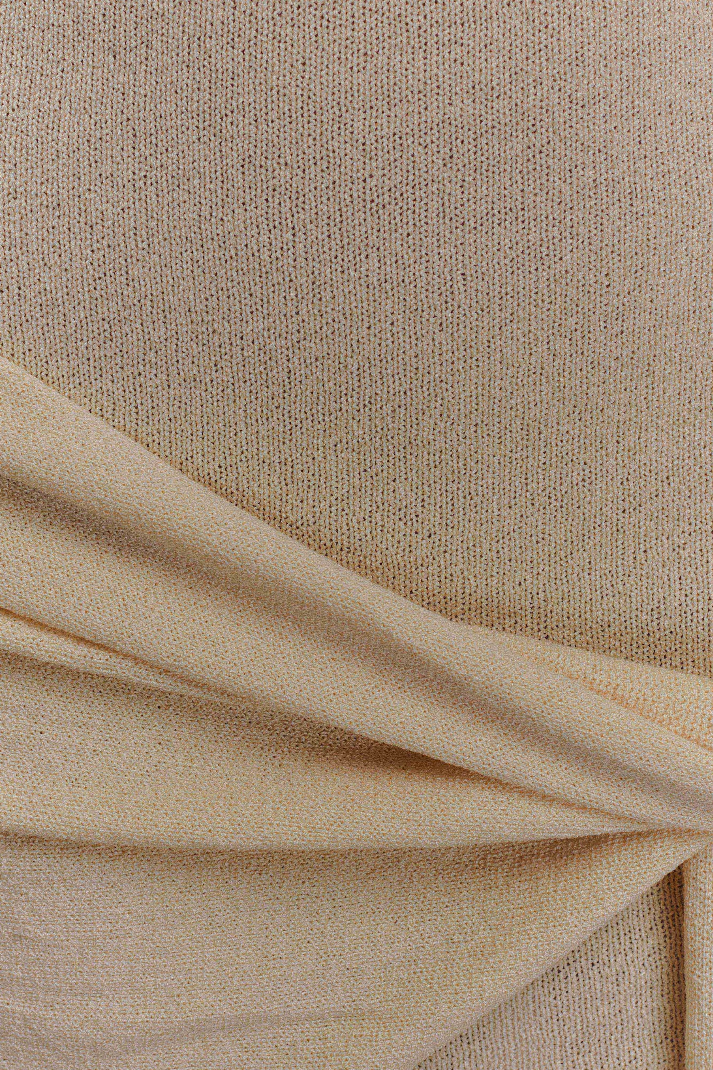 Mini-robe en tricot Taron avec écharpe - Crème