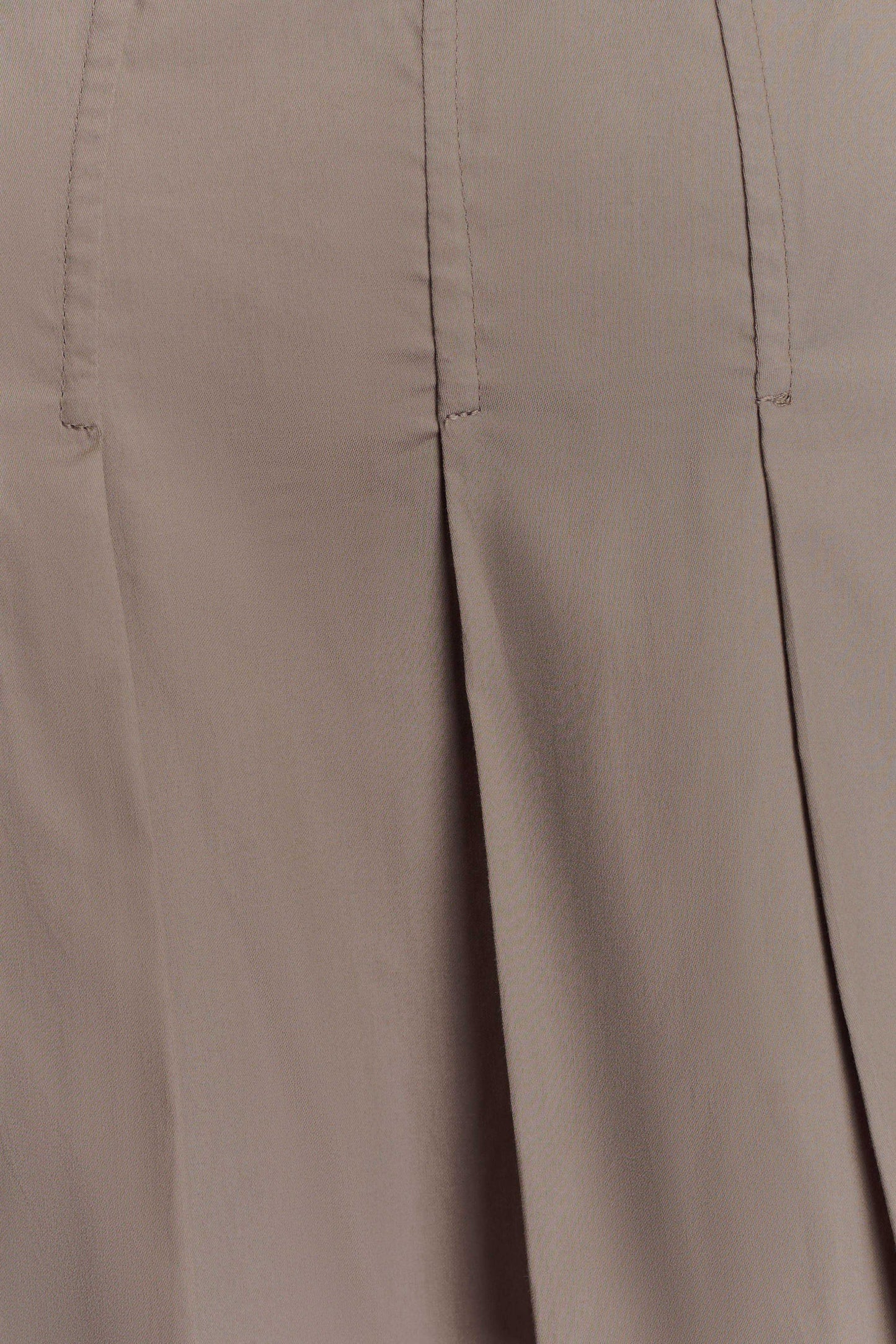 Mae, haut en coton - Brun-gris