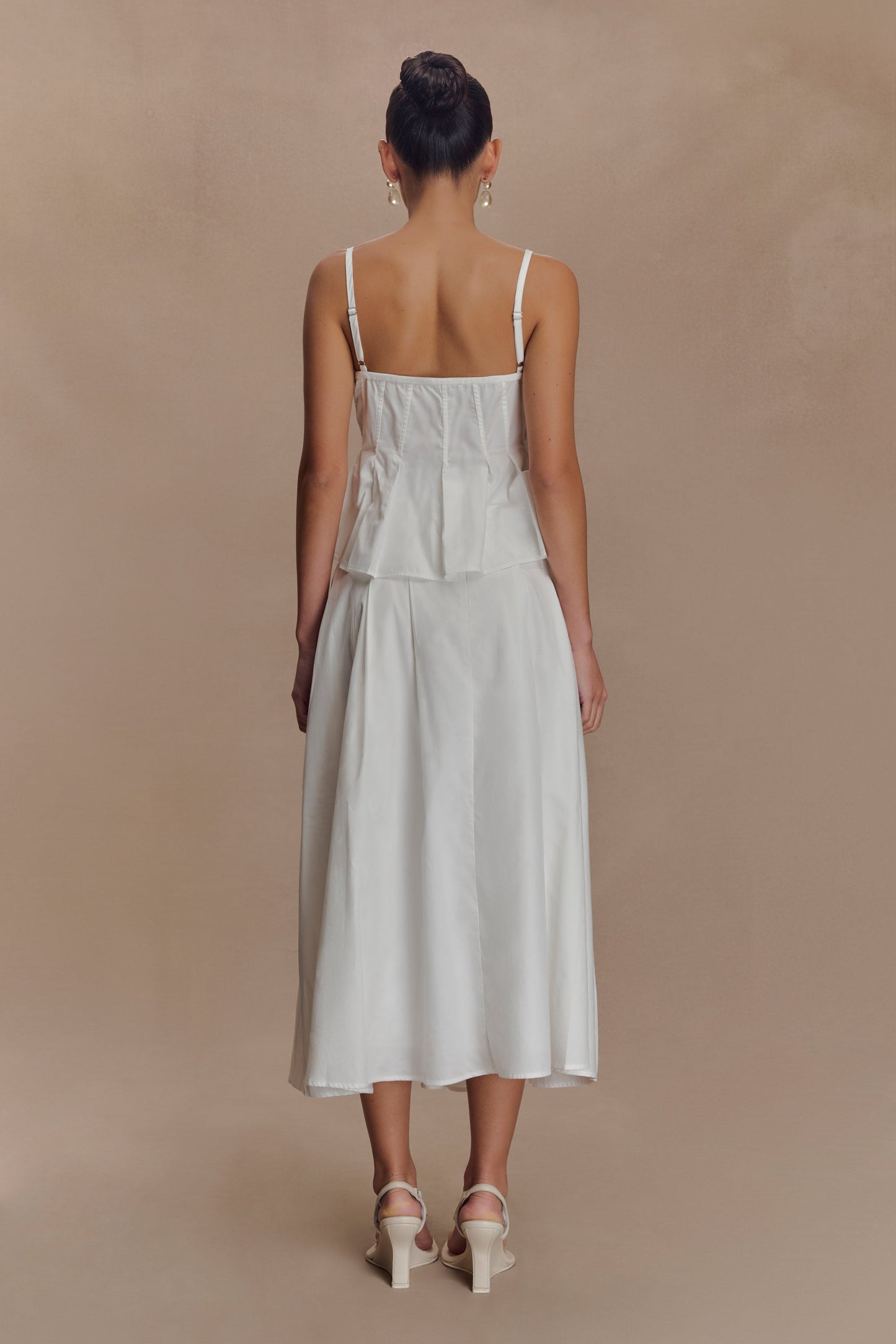 Mae - Haut en coton - Blanc