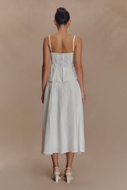 Mae - Haut en coton - Blanc