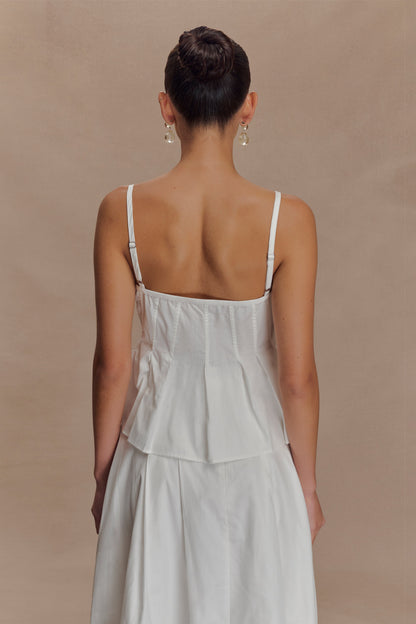 Mae - Haut en coton - Blanc