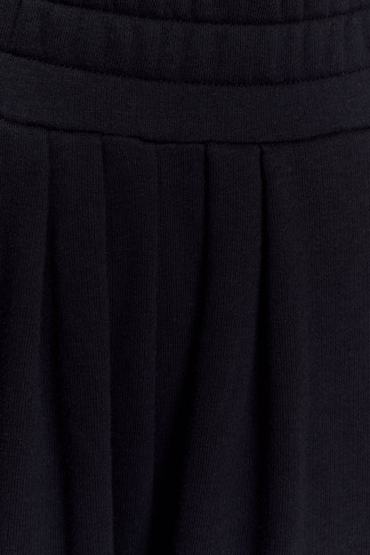 Jogging large et ample à taille haute Aspen - Noir