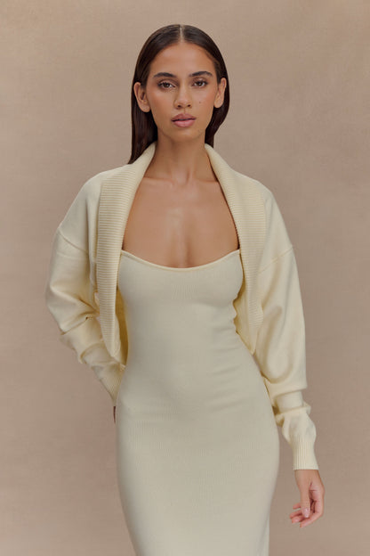 Robe Maxi Tricot Kingston - Ivoire