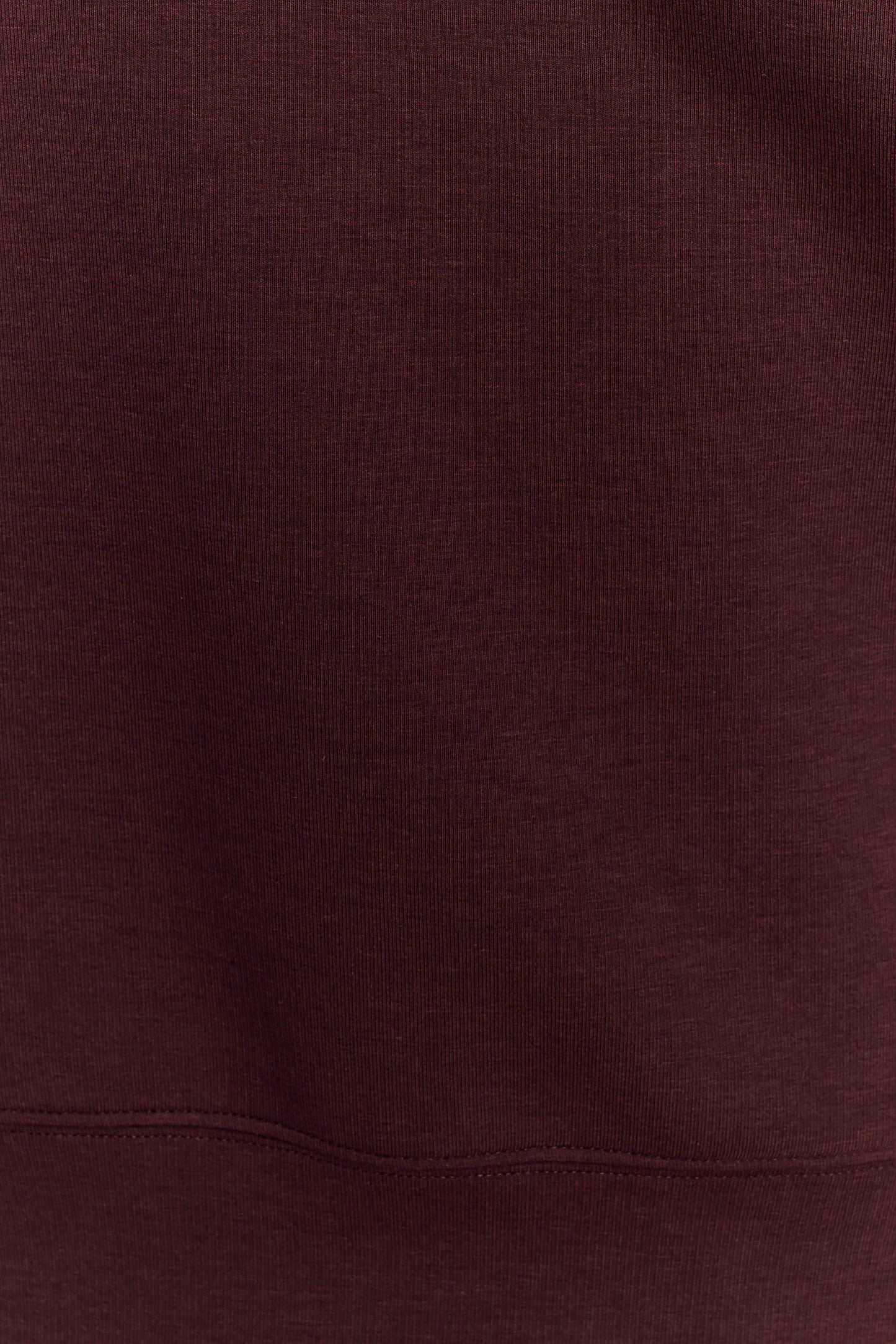 Pull col rond ample Aiden - Chocolat