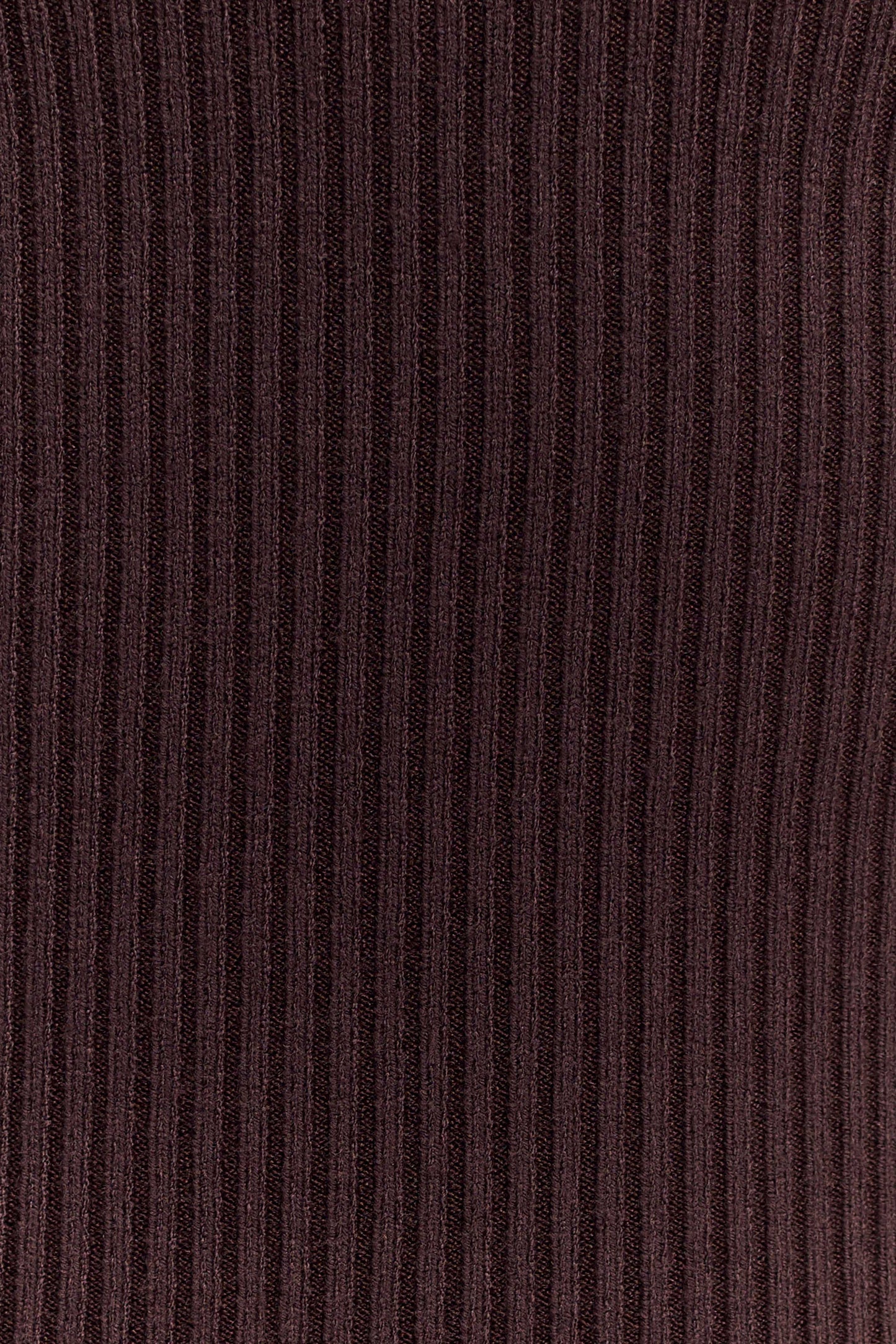 Débardeur côtelé en tricot Natalya - Chocolat noir
