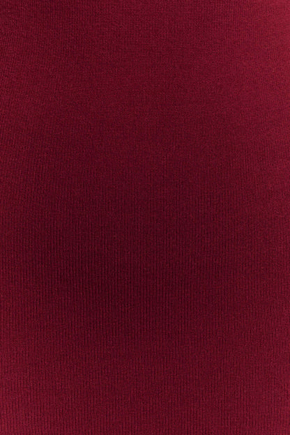 Robe Maxi Tricot Kingston - Merlot