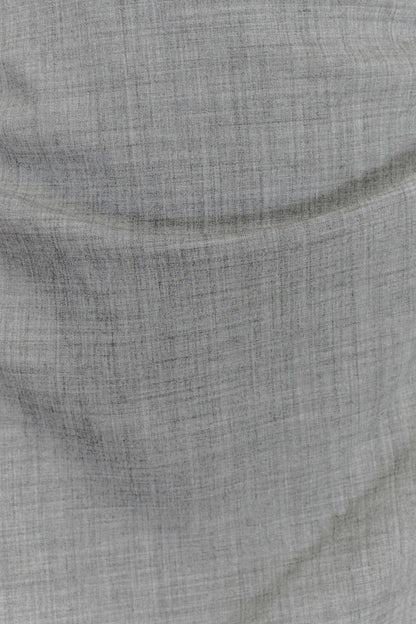 Mini-robe Dorian à épaules torsadées - Gris anthracite chiné