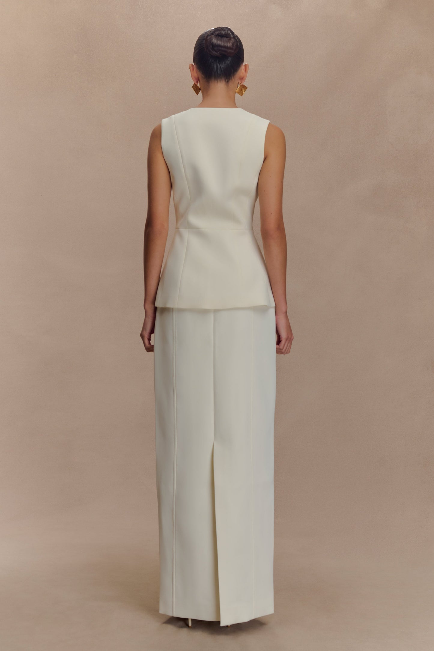 Gilet de tailleur Angelie - Ivoire